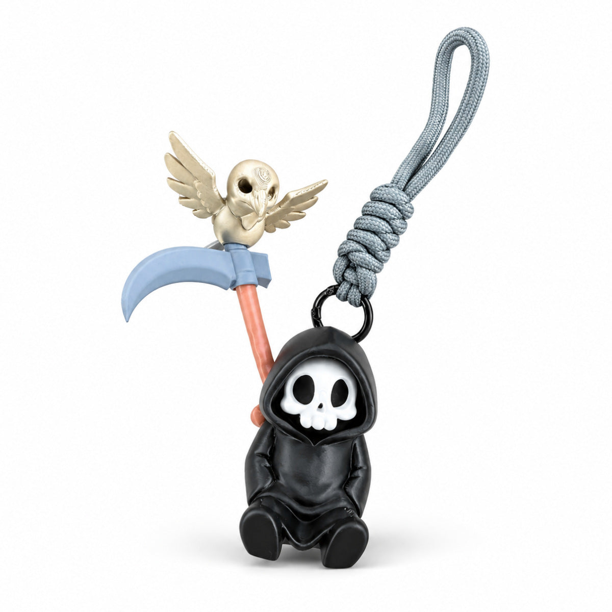 3D Printed Halloween Grim Reaper Decoration Keychain