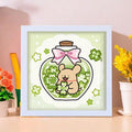 Cartoon Diamond Painting DIY Kit Framed Wall Art Craft