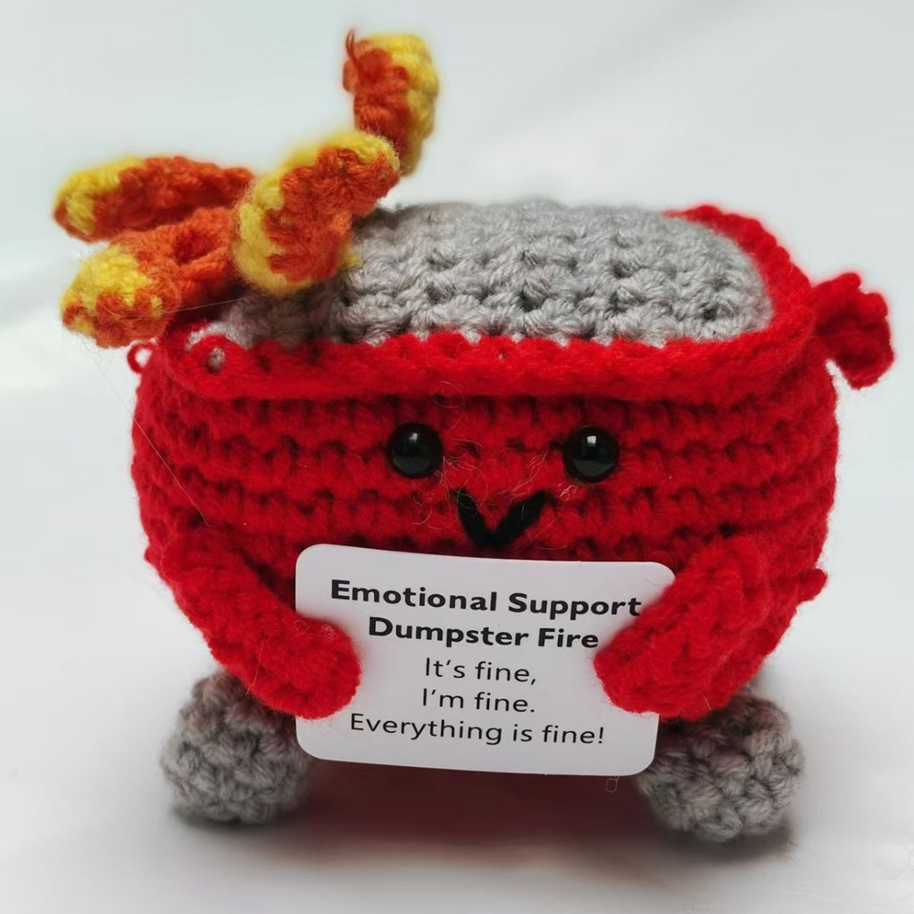 Valentine’s Day Emotional Support Crochet Plush Cute Gift