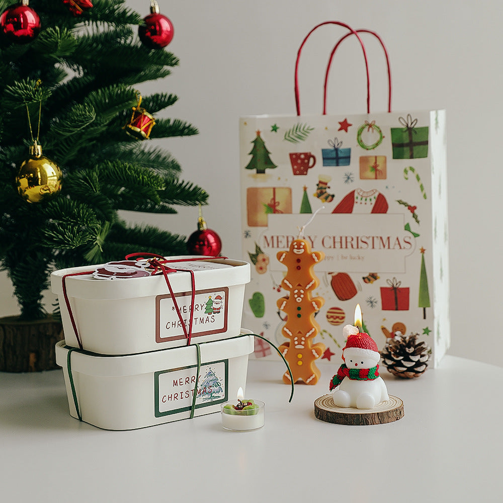 Christmas Scented Candle Gift Set Holiday Decor Collection