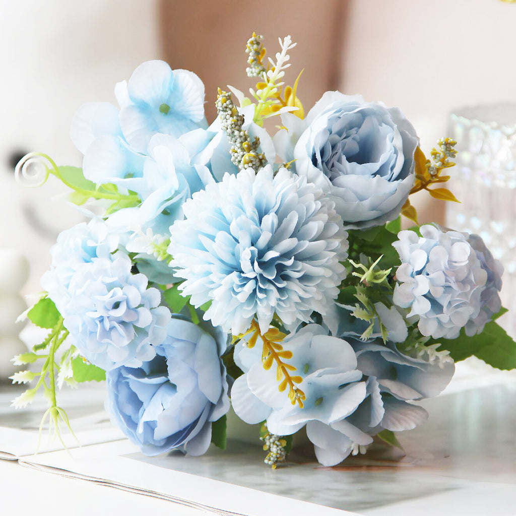 Valentine Florals Artificial Peony Bouquet Home Decoration