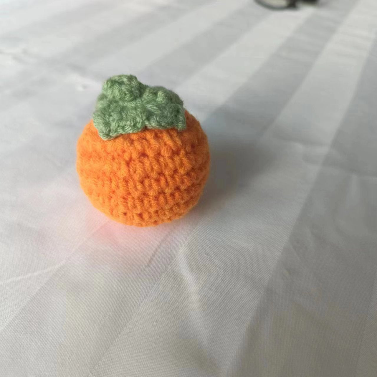 Crochet Fruit Keychain Handmade Cute Bag Charm Gift