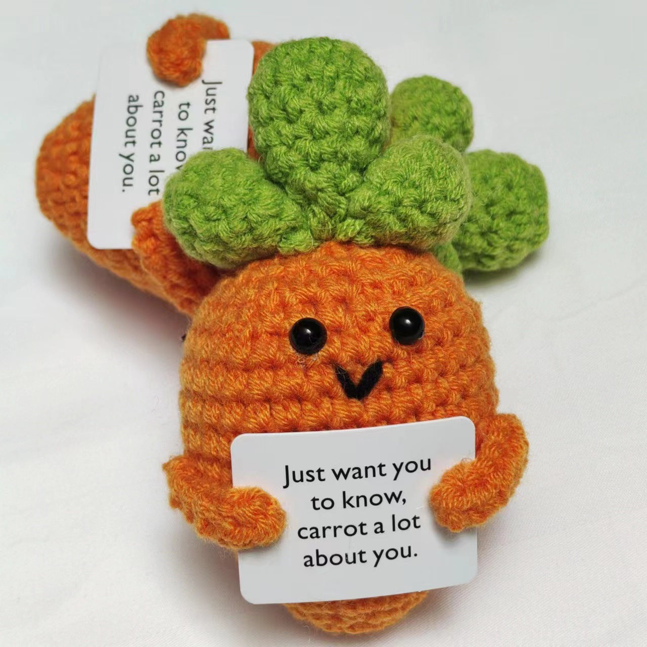 Valentine’s Day Crochet Plush Cute Knitted Positive Gift