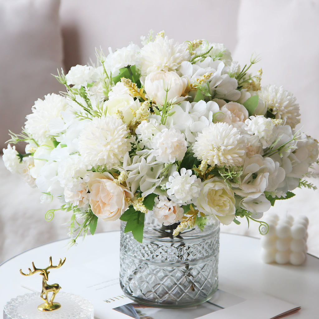 Valentine Florals Artificial Peony Bouquet Home Decoration