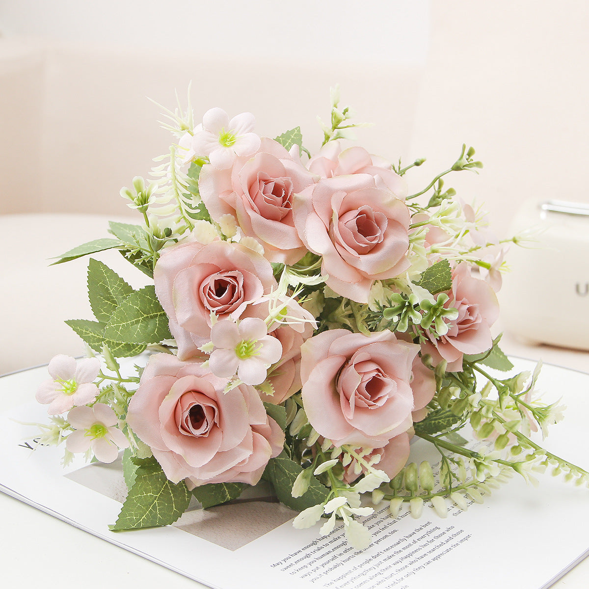 Valentine’s Day Elegant Rose Bouquet – Artificial Floral