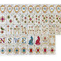 Elegant Pearl Acrylic Mahjong Tiles Set Classic Table Game