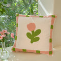 Valentine’s Day Tufted Floral Pillow Cover Nordic Decor