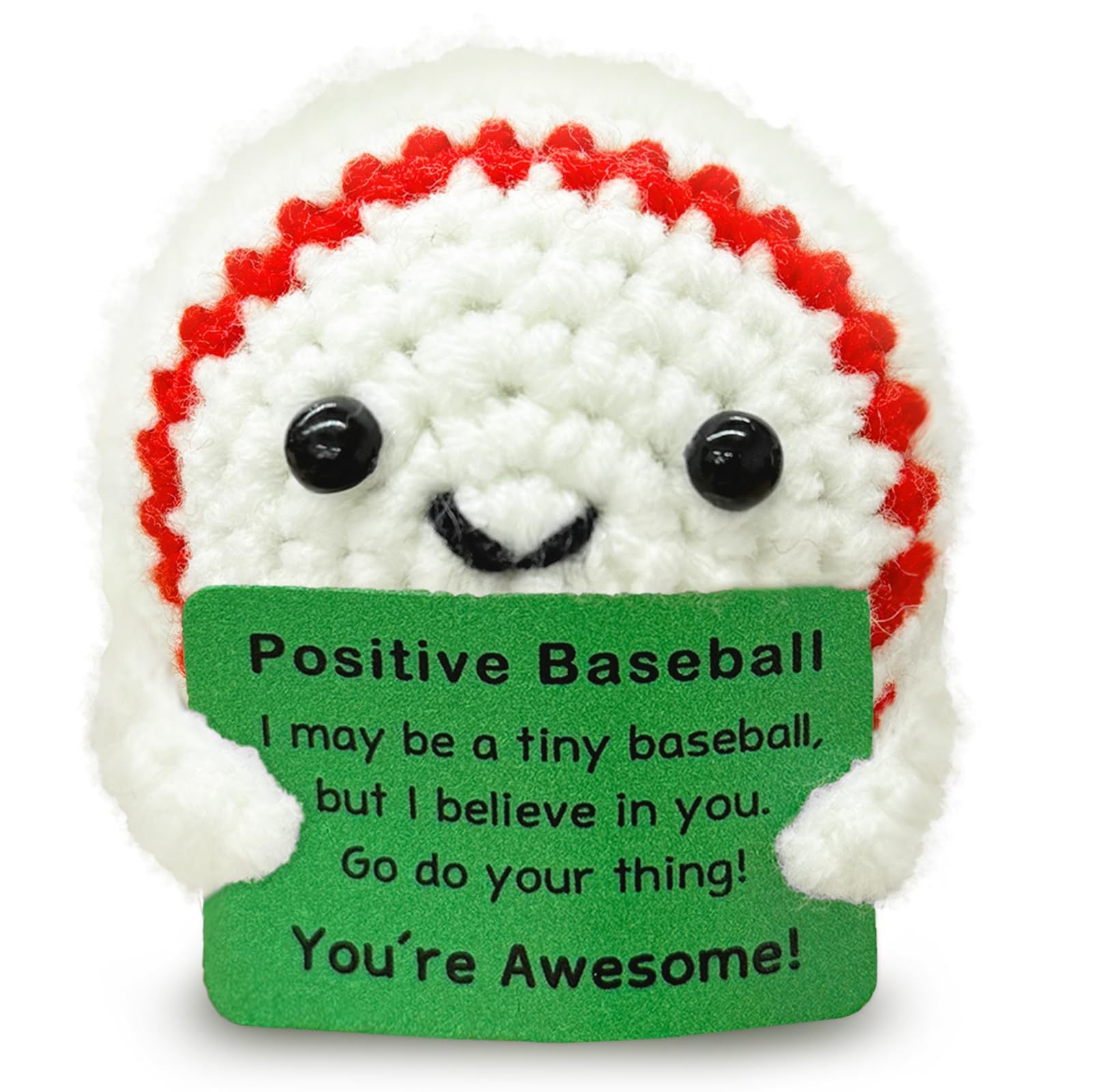 Handmade Crochet Sports Plush Emotional Gift Toy