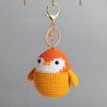 Crochet Animal Keychain Cute Handmade Plush Bag Charm