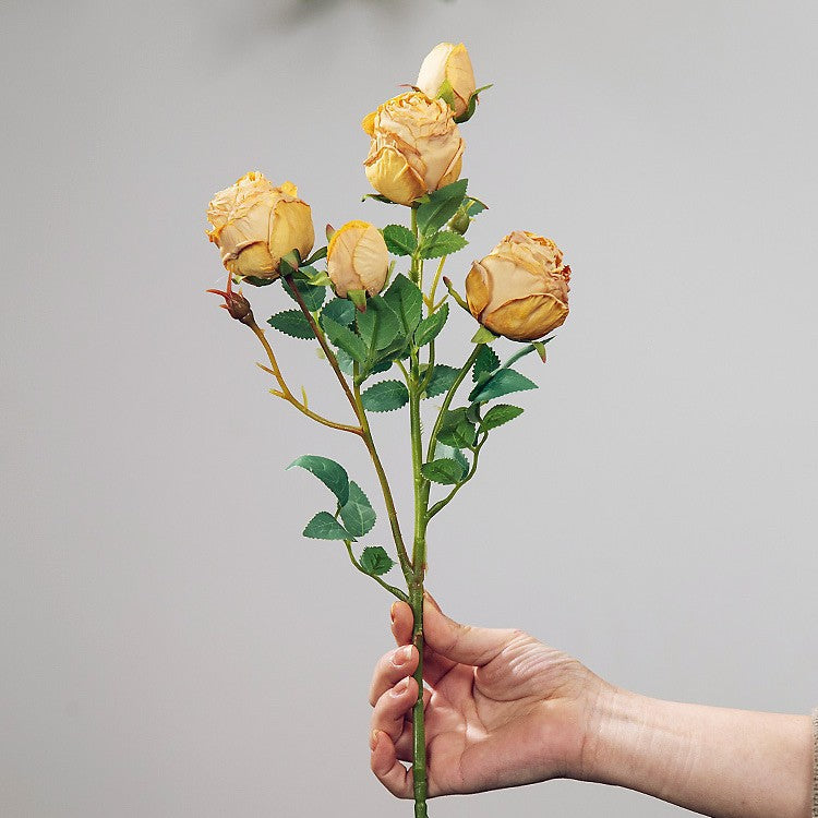 Valentine’s Day Faux Rose Bouquet Silk Flowers Home Decor