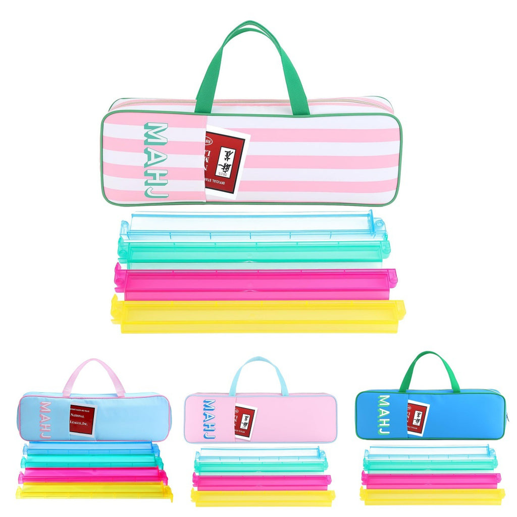 Large Mahjong Carrying Bag Travel Storage Case Organizer
