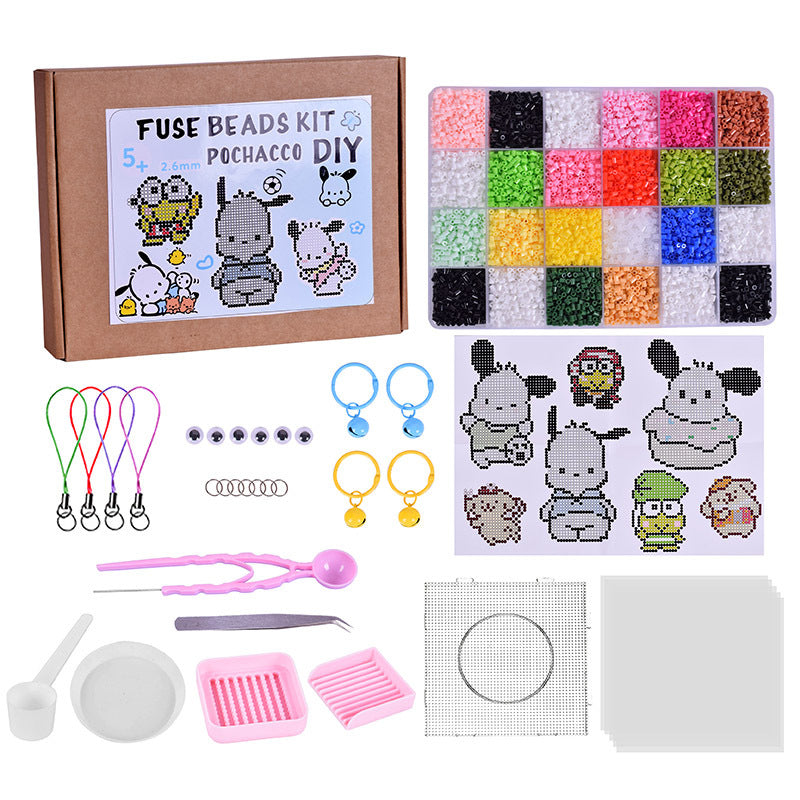 2.6mm Fuse Beads DIY Kit Pixel Art Craft Set