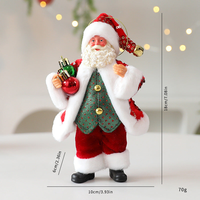 Santa Claus Christmas Figurine Holiday Tabletop Decor