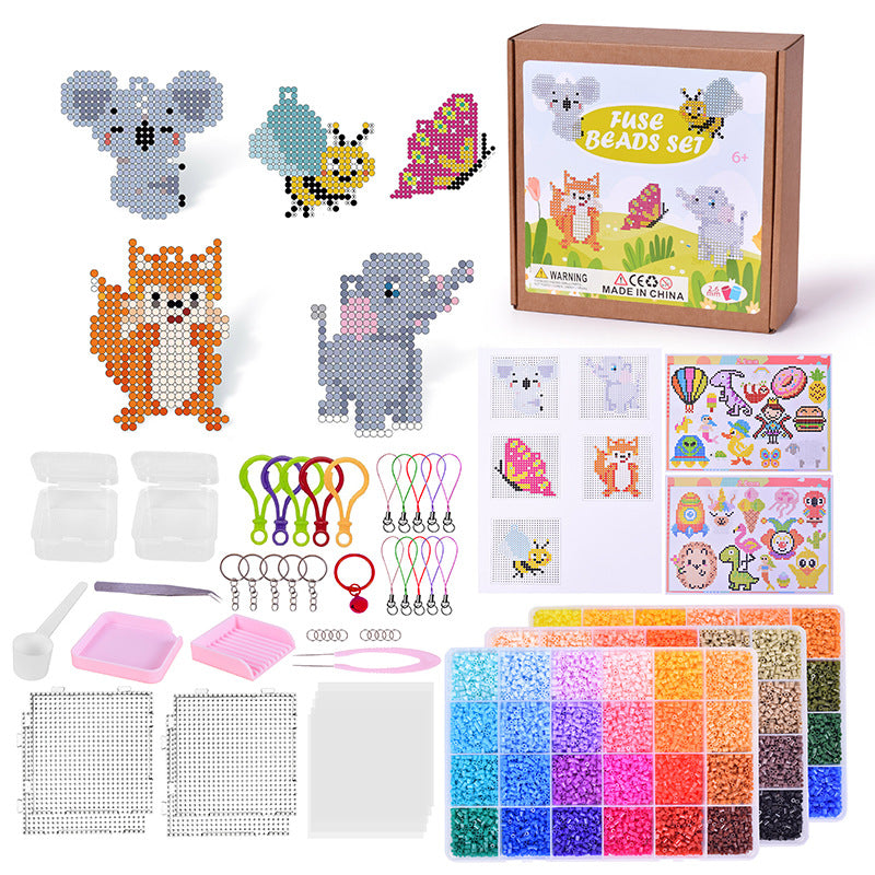 2.6mm Fuse Beads DIY Craft Kit Pixel Art Set
