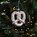 PVC Christmas Hanging Ornaments Festive Holiday Tree Decor
