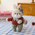 Vintage Bunny Plush Bag Charm Gift Cute Toy