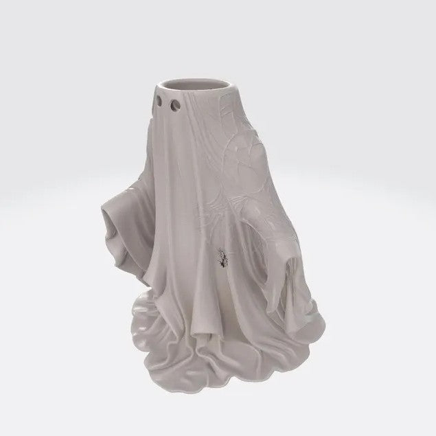 Halloween Ghost Flower Pot Resin Figurine Tabletop Decor