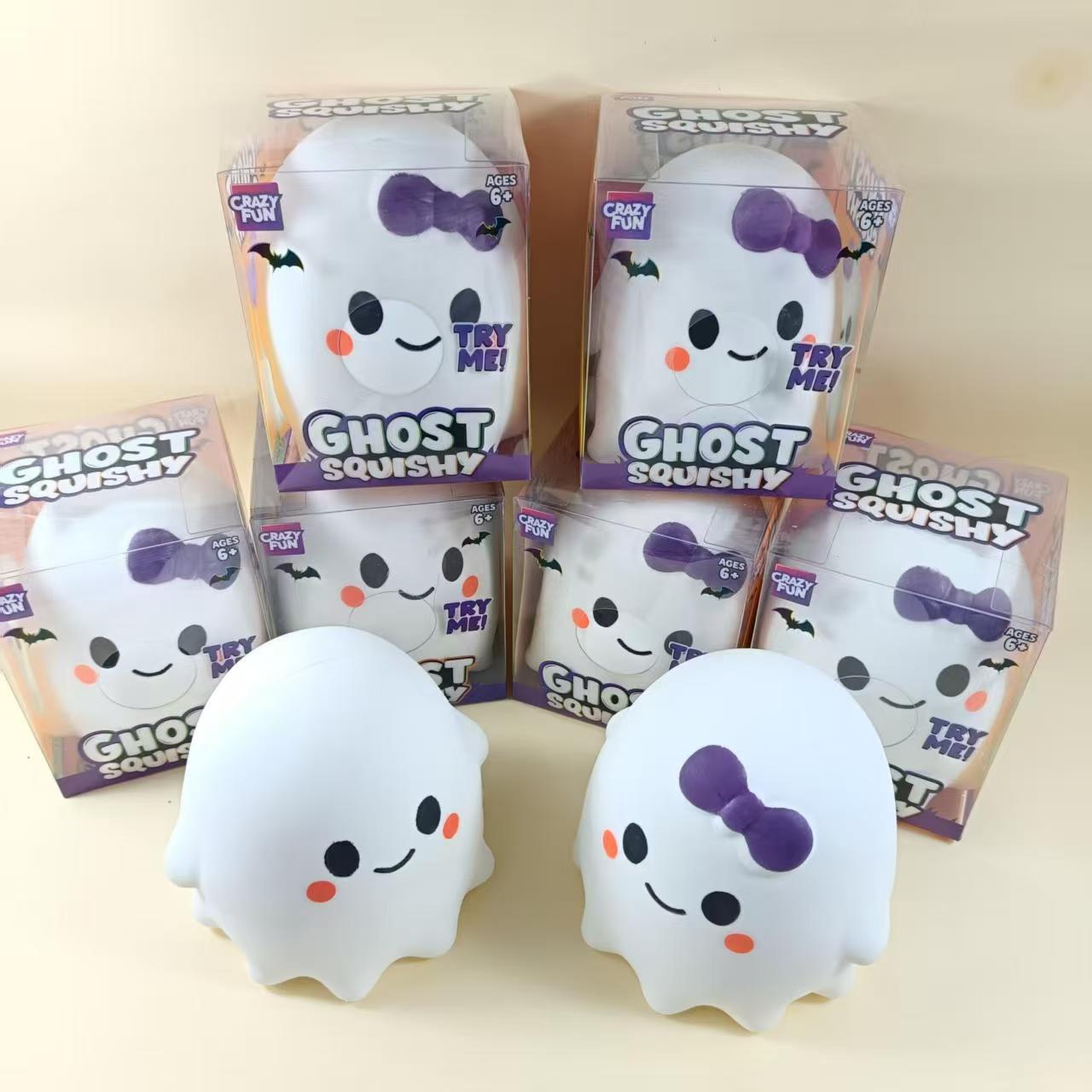 Halloween Ghost Squishy Toy Fast Rebound Stress Relief Toy