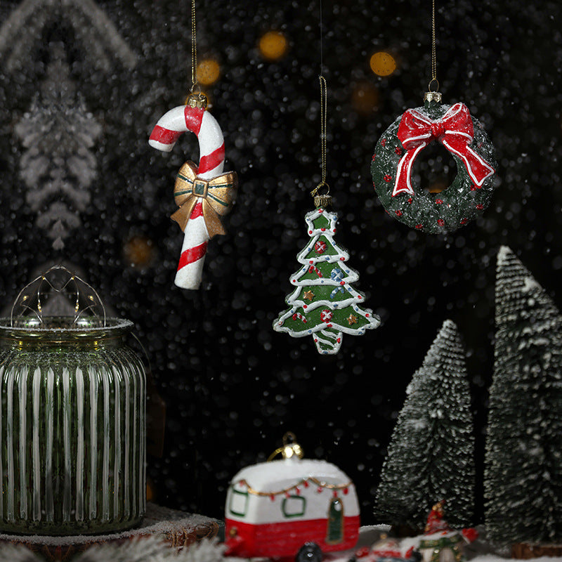 PVC Christmas Ornament Holiday Hanging Decor Collection
