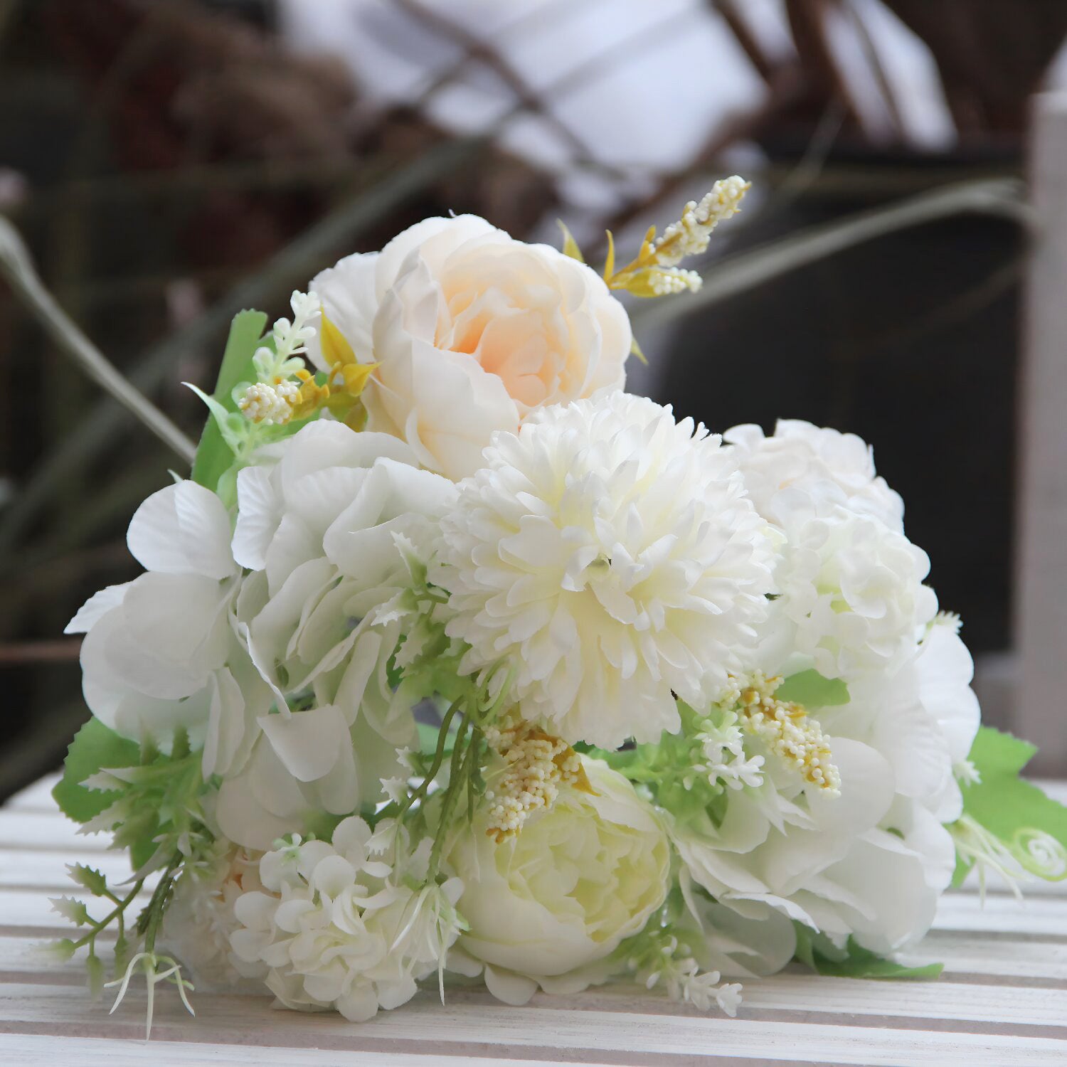 Valentine Nordic Peony Hydrangea Artificial Home Decor