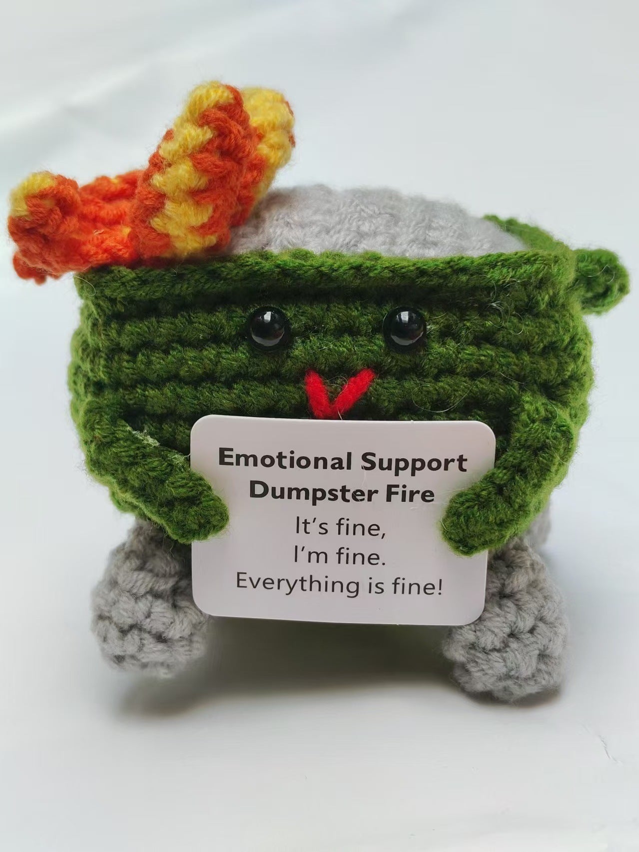 Valentine’s Day Emotional Support Crochet Plush Cute Gift