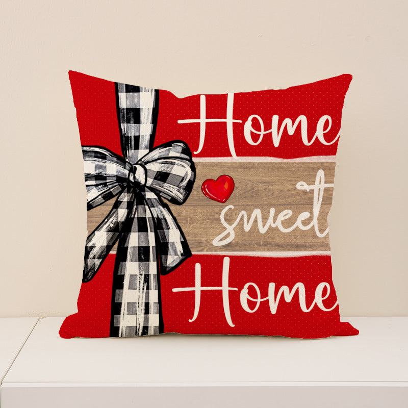 Valentine Farmhouse Heart Pillow Covers Love Truck Decor