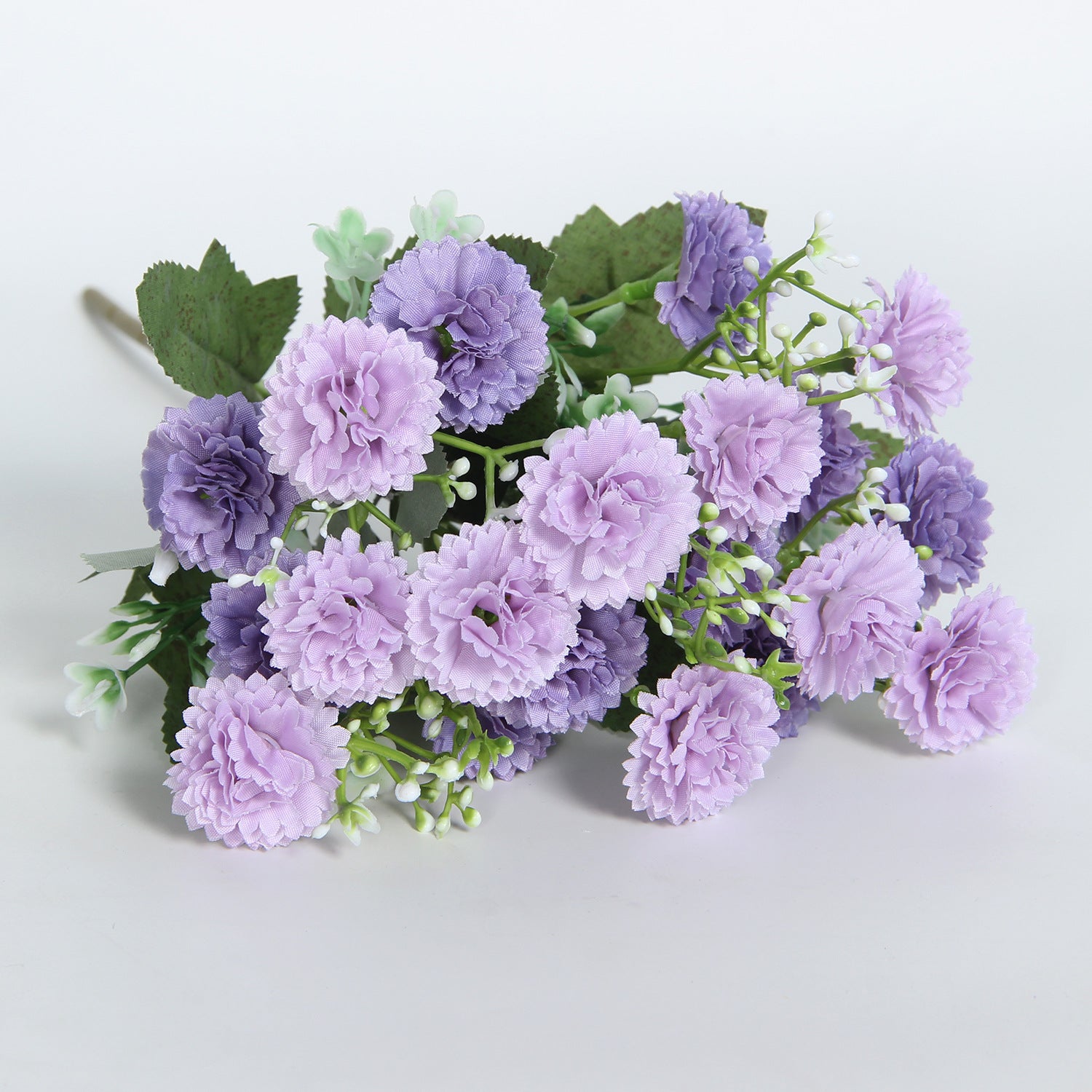 Silk Flower Bouquet Faux Floral Decorative Accent
