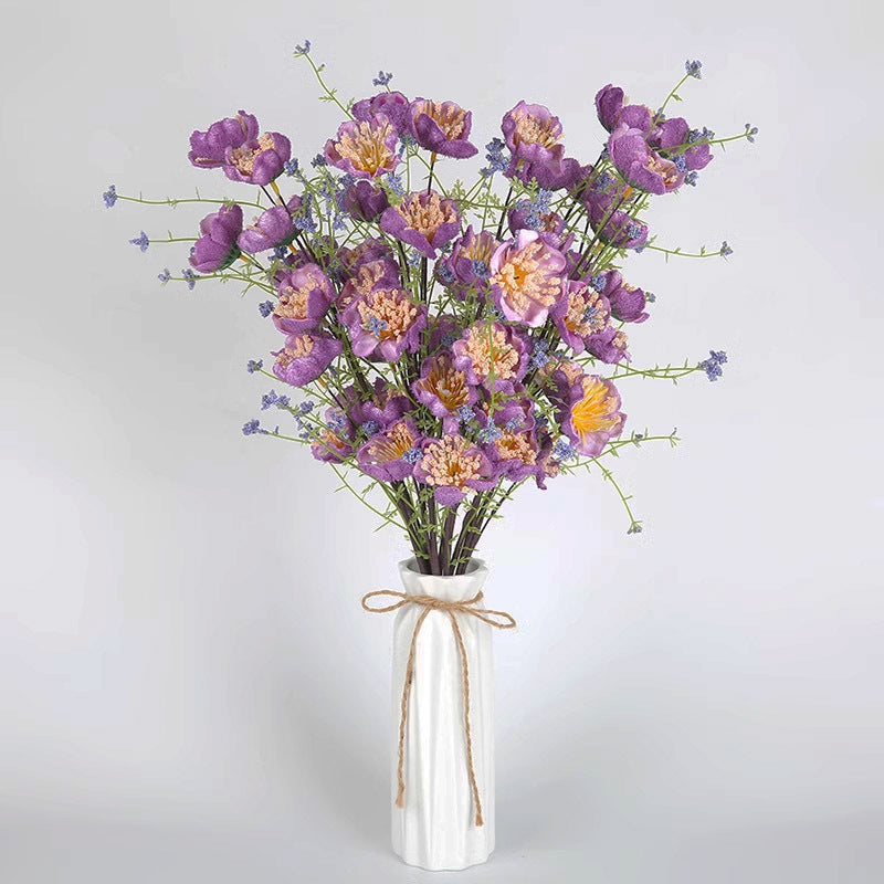 Valentine’s Day Artificial Azalea Flower Bouquet Decor