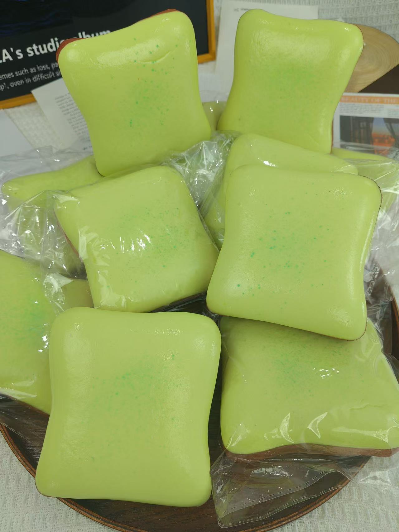 Cheese Toast Squishy Soft Slow Rising Bread Toy