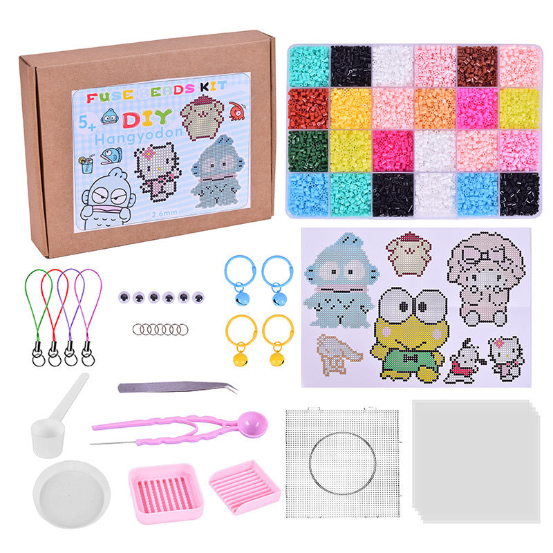 2.6mm Fuse Beads DIY Kit Pixel Art Craft Set