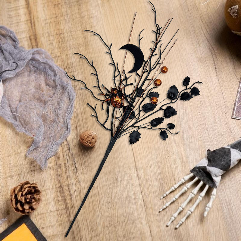 Halloween Black Branch Decorative Stem for Vase