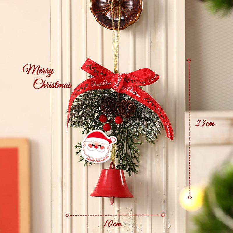 Christmas Hanging Bell Ornament Holiday Door Tree Decor