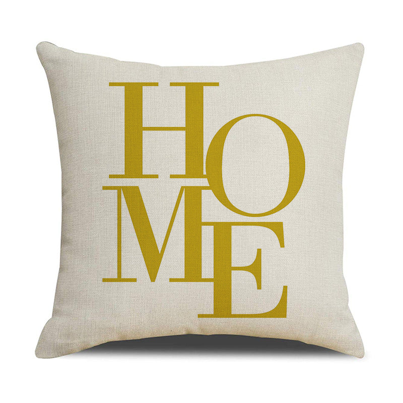 Nordic Geometric Linen Throw Pillow Cover for Home Decor