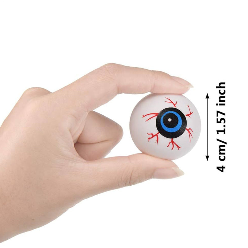 Halloween Glow Eyeball Decorations Light Up Party Props
