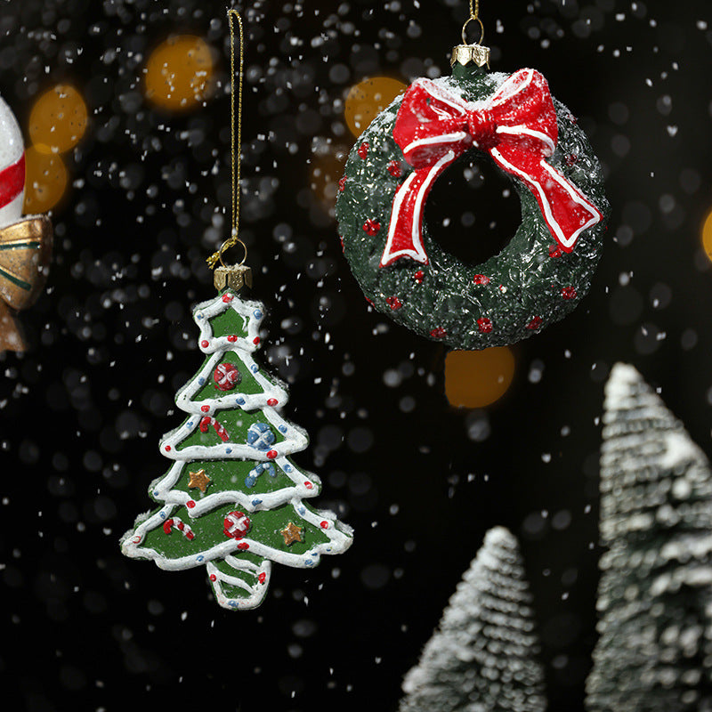 PVC Christmas Ornament Holiday Hanging Decor Collection