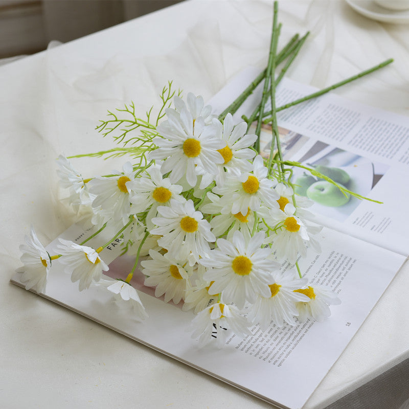 Faux Daisy Flower Stem Chamomile Floral Decor
