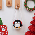 Handmade Crochet Christmas Swing Ornament Holiday Decor