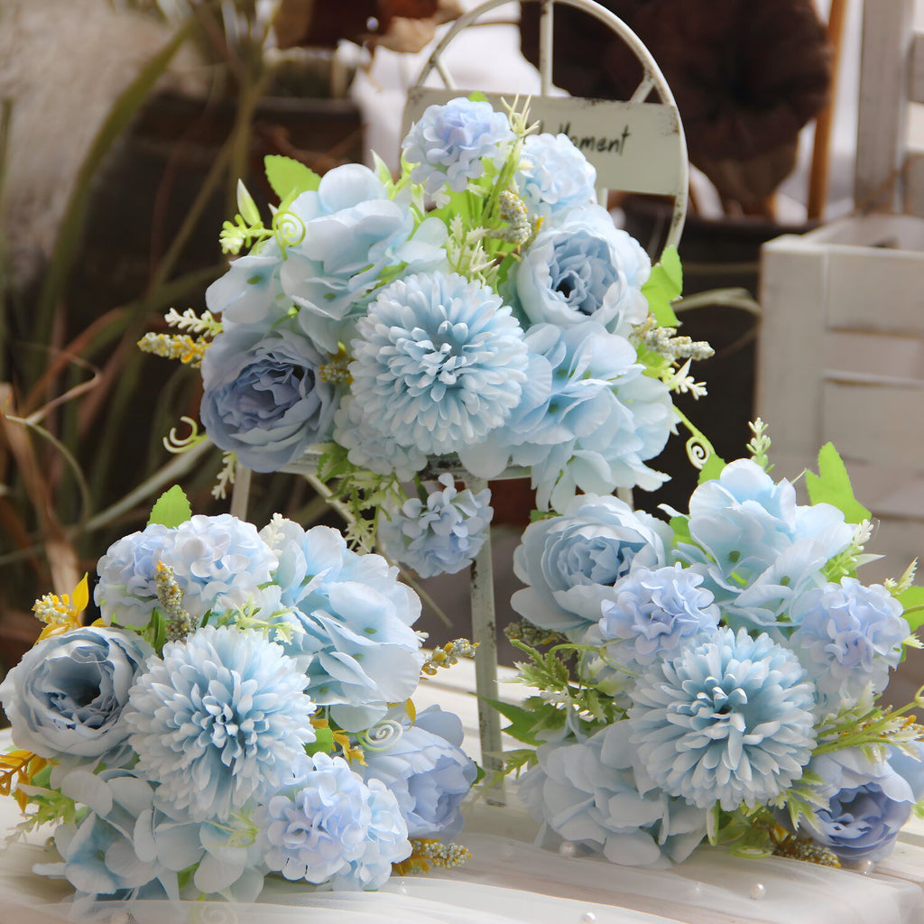 Valentine Nordic Peony Hydrangea Artificial Home Decor
