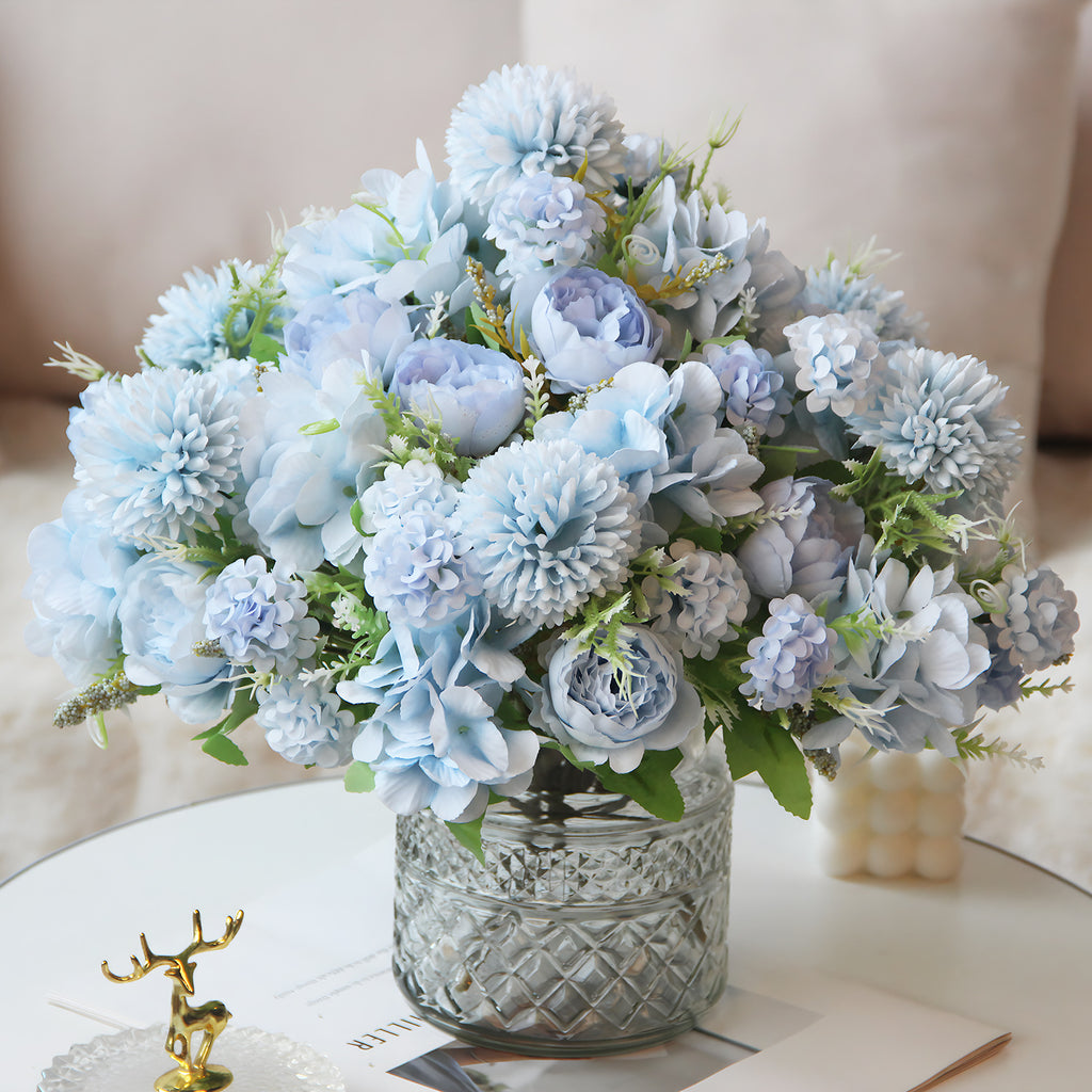 Valentine Florals Artificial Peony Bouquet Home Decoration