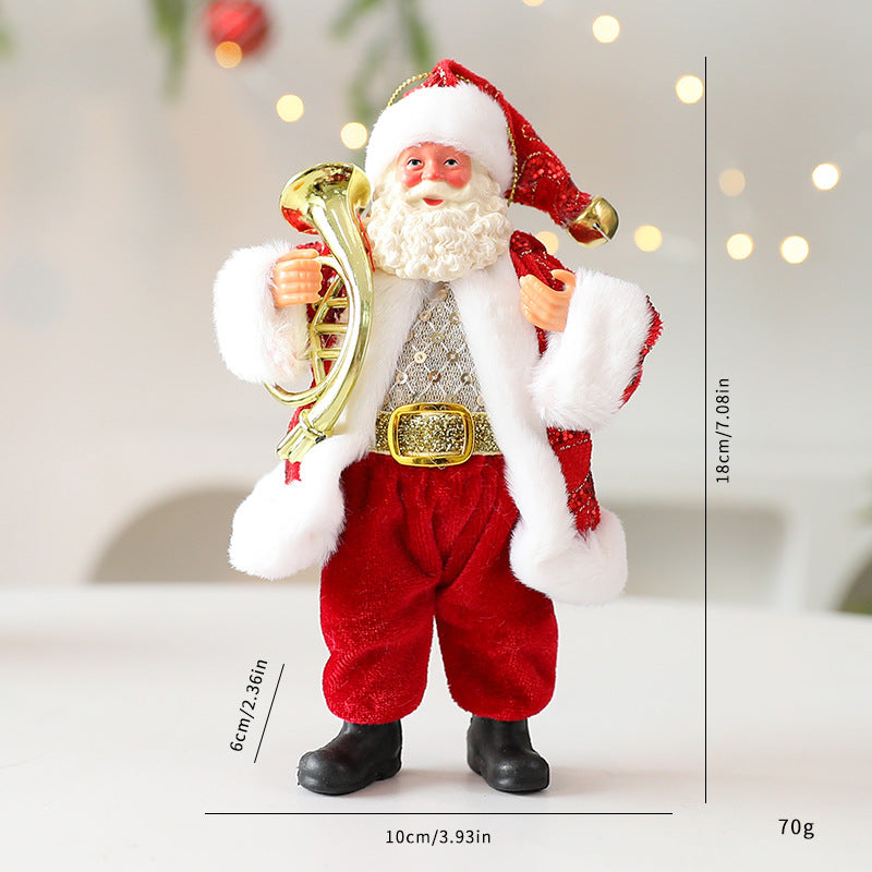 Santa Claus Christmas Figurine Holiday Tabletop Decor