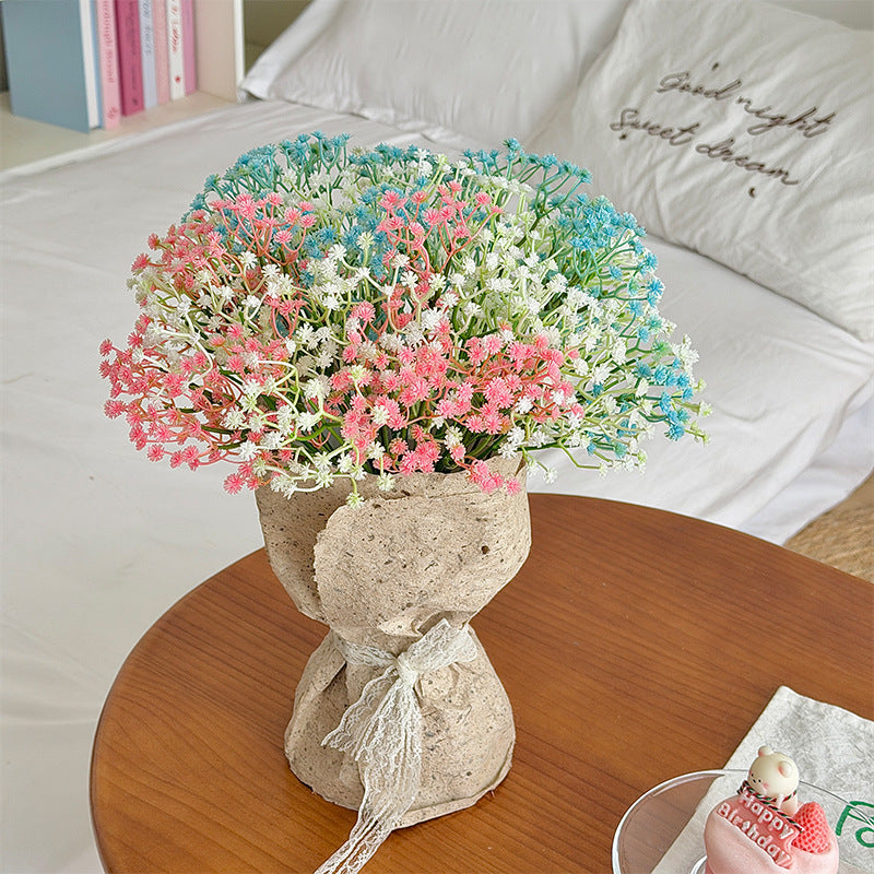 Faux Baby’s Breath Flower Stem Gypsophila Decor