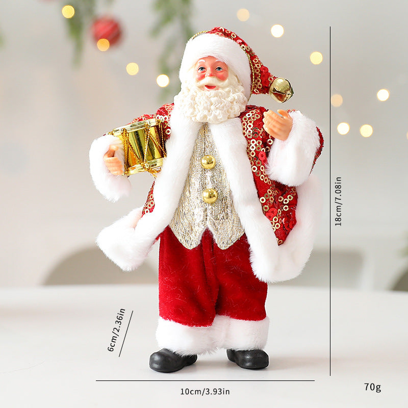 Santa Claus Christmas Figurine Holiday Tabletop Decor