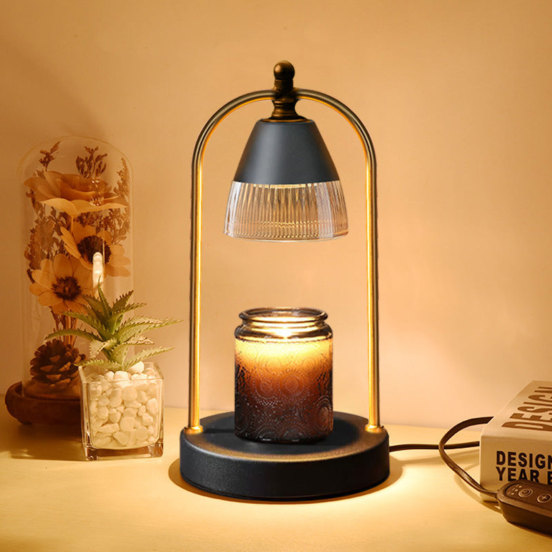 Valentine’s Day Glass Candle Warmer Lamp Dimmable Gift