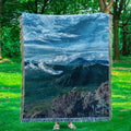 Scenic Woven Throw Blanket Jacquard Sofa Home Decor