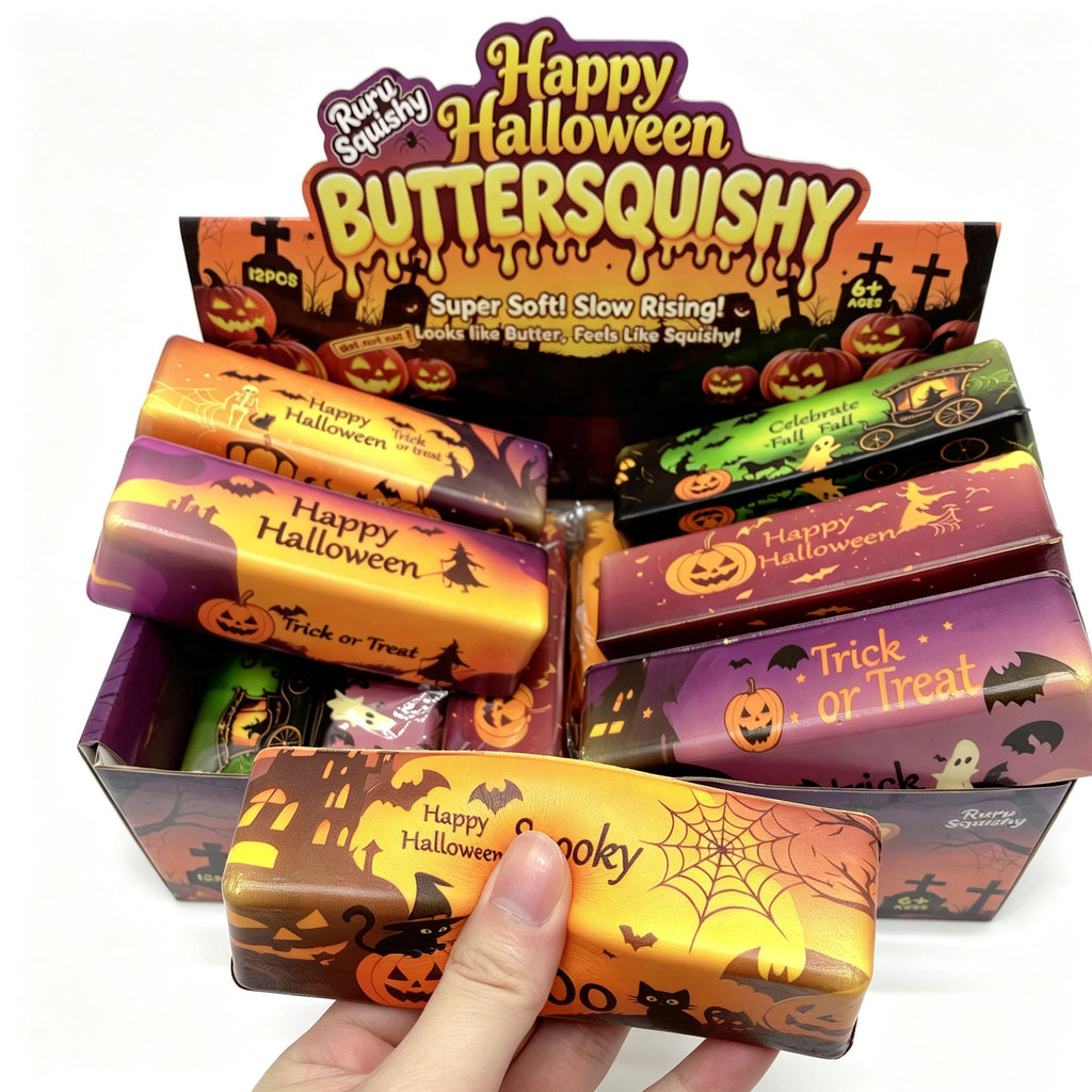 Halloween Butter Squishy Toy Slow Rising Sensory Toy