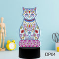 DIY Diamond Painting LED Night Light USB Desk Decor Kit