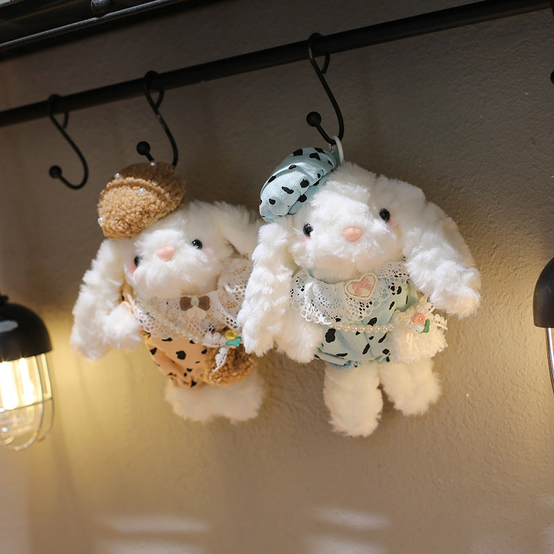 Cute Bunny Plush Keychain Bag Charm Gift Toy