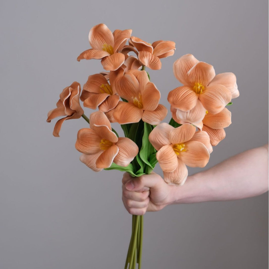 Artificial Flower Stem Faux Silk Floral Home Decor