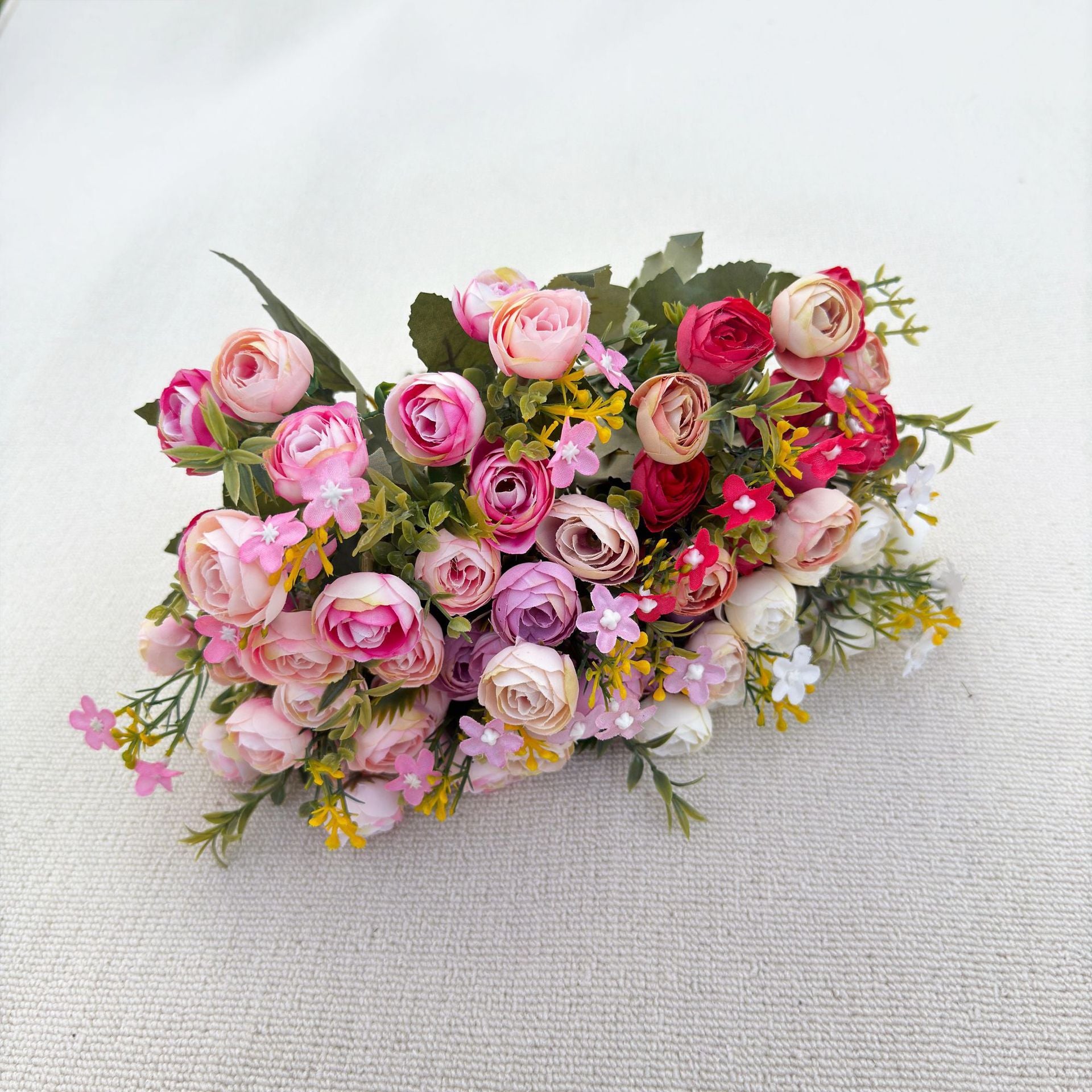 Valentine’s Day Faux Tea Rose Bouquet for Home Decor