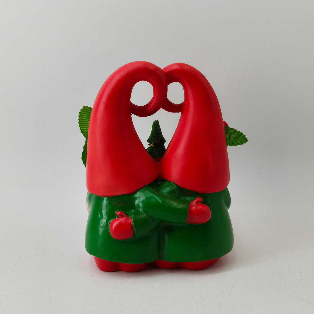 Resin Christmas Gnome Santa Tabletop Holiday Decor Figurine